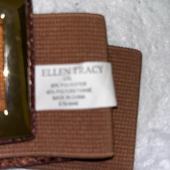 Ellen Tracy Snake Print Stretch Belt – L/XL - Picture 7 of 12